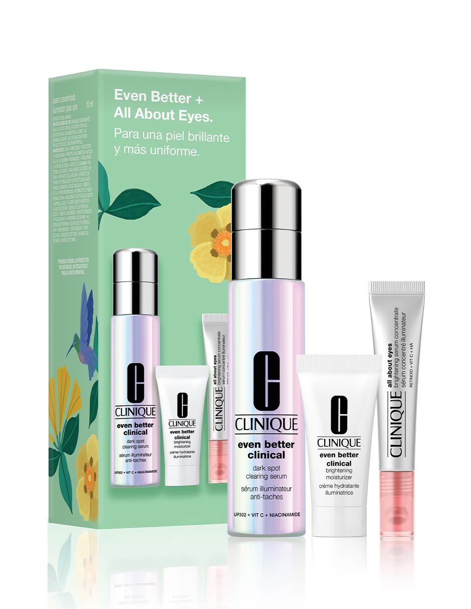 Set tratamiento facial Even Better + All About Eyes antimanchas