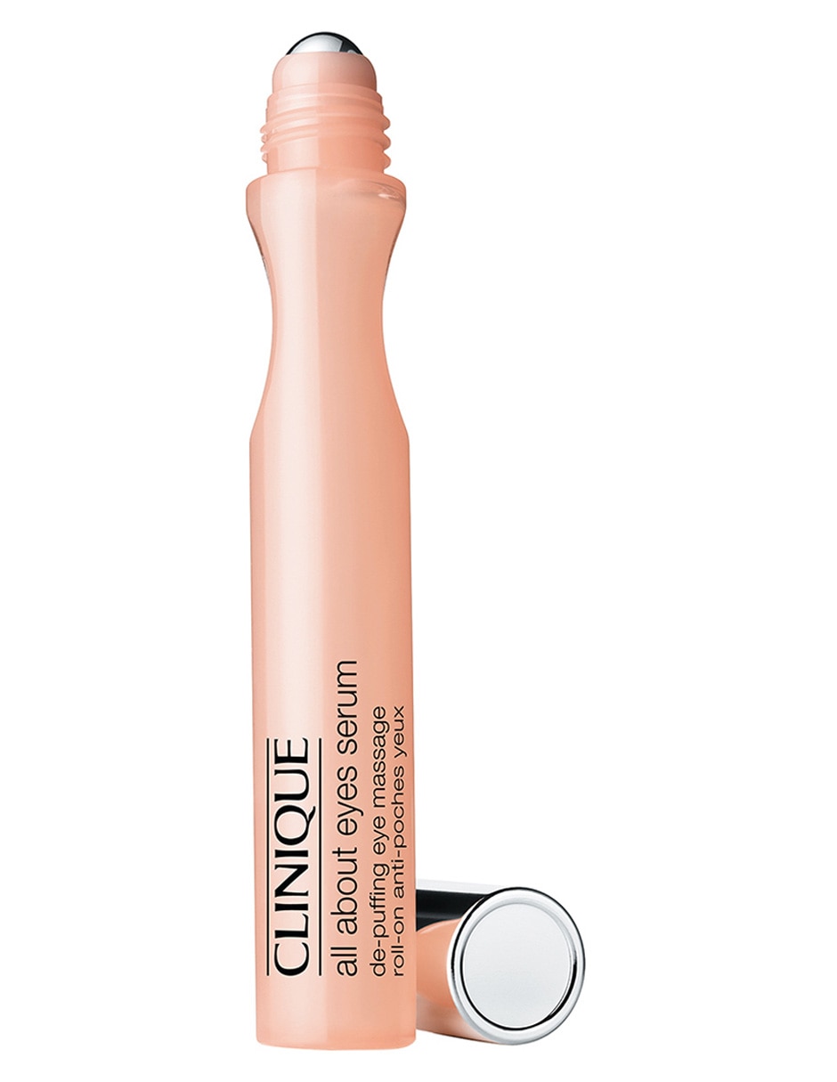 Crema para ojos recomendada para bolsas y ojeras día y noche All About Eyes Serum De-Puffing Eye Massage para todo tipo piel Crema para ojos recomendada para bolsas y ojeras día y noche All About Eyes Serum De-Puffing Eye Massage para todo tipo piel